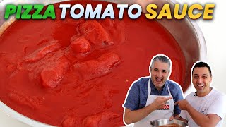 How to Make TOMATO SAUCE for PIZZA Like a Pizza Chef [upl. by Pontus]