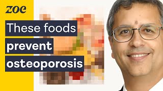 What to eat to avoid osteoporosis  Prof Cyrus Cooper amp Tim Spector [upl. by Pease]