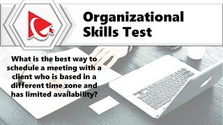 Organizational Skills Test [upl. by Nohsid246]