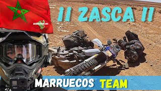 👉 ¡¡EL GRAN PORRAZO Marruecos Team  2  Moto trail Yamaha XT 600 [upl. by Ursula551]