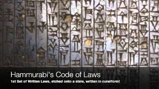 Hammurabis Codes of Law Song  Poker Face Parody [upl. by Tiduj]