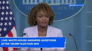 White House answers questions after Trump election win [upl. by Nino252]