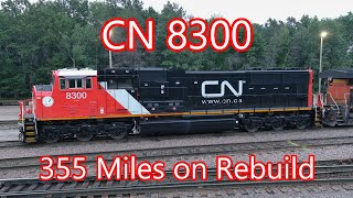 CN 8300 ex CN 5725 [upl. by Barbuto]