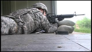 US Army Africa – M16 Rifle Marksmanship Training [upl. by Ruperto]