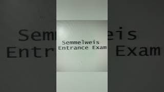 Semmelweis University entrance examinterview Stipendium hungaricum scholarship program [upl. by Nauhs655]