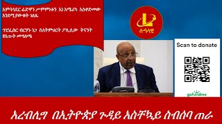 Lualawi አረብሊግ ስለ ኢትዮጵያ አስቸኳይ ስብሰባ ጠራአምባሳደር ሬድዋን ሥምምነቱን እነ አሜሪካ አስቀድመው አንደሚያውቁት ገለጹፕሮፌሰር ብርሃኑ ነጋ [upl. by Codie]