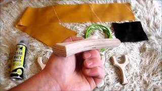 GAMEKEEPER quotDIY POACHERS KITquot CATAPULT  SLINGSHOT  SHOOTING [upl. by Woolson664]