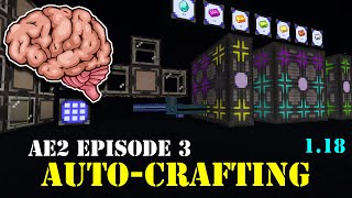 AE2 Tutorial  Part 3 AutoCrafting 118 [upl. by Kalie485]