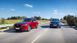 2017 Mazda CX5 vs 2017 Renault Koleos [upl. by Erlina]