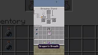 How to Make a Lingering Potion in Minecraft  shorts [upl. by Aitnyc]