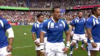 South Africa vs Samoa Haka [upl. by Haziza135]