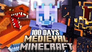 I Survived 100 Days in Medieval Minecraft FULL MOVIE [upl. by Aititel591]