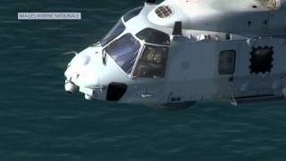 NH90 NFH Nato Frigate Helicopter quotCaïmanquot [upl. by Edieh987]