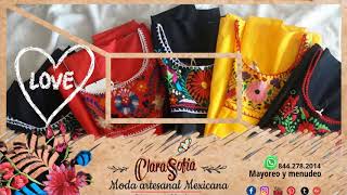 ROPA ARTESANAL MEXICANA POR MAYOREO [upl. by Nannaihr]