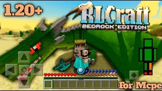 Rl Craft Addon For Mcpe 120  Best Addon For Mcpe [upl. by Mossolb]