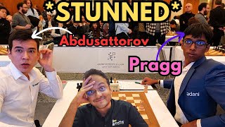 When Praggnanandhaa stunned world no5 Nodirbek Abdusattorov with his move  Prague Masters 2024 [upl. by Frederich]