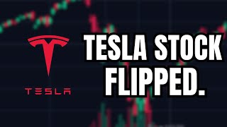 Tesla Stock Just FLIPPED URGENT [upl. by Hedvige]