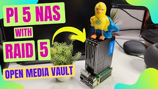 How To Setup RAID 5 using OpenMediaVault OMV on a Raspberry PI  Radxa Penta Sata Hat [upl. by Llirrem627]