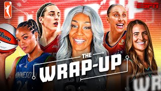 WNBA PLAYOFF HIGHLIGHTS Can Caitlin Clark Fever force a Game 3  WNBA The WrapUp [upl. by Bever]