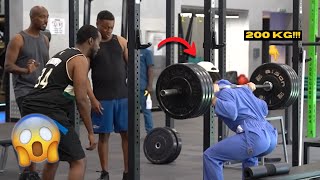 Top 10 SQUAT LIFTS 😲  Anatoly Gym Pranks [upl. by Stretch851]