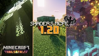 5 SHADER MCPE 120 RD TERBAIK MIRIP RTX DI ANDROID RINGAN  Shaders For mcpe 12010 render dragon [upl. by Bolling]