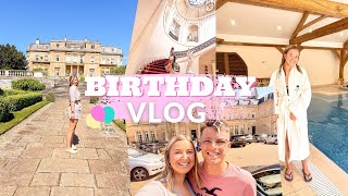 MY 23RD BIRTHDAY VLOG 🎂 Luton Hoo Golf amp Spa stay swimming birthday meal amp ultimate relaxation [upl. by O'Malley]