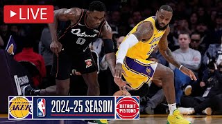 NBA LIVE LA Lakers vs Detroit Pistons  November 5 2024  Pistons vs Lakers LIVE NBA 2K25 [upl. by Obidiah978]