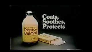 PeptoBismol Commercial 1974 [upl. by Dun]