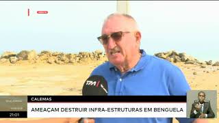 Calemas  Ameçam destruir infraestruturas em Benguela [upl. by Trub]