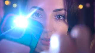 Whats that in your eye  Quick Eye Exam ASMR [upl. by Gaudette]