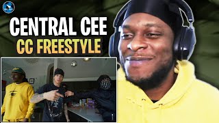 Central Cee  CC Freestyle  RAGTALKTV REACTION [upl. by Nilhtac]