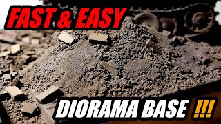 How to build and texture a diorama with gravel and sand  VMS Tutorial [upl. by Ayihsa]