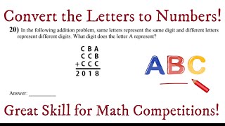 Solving 2018 Noetic 20 for 4th grade Useful Skill for any Math Competition [upl. by Berwick281]