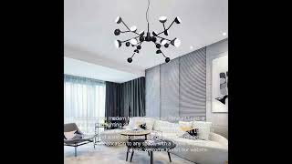 Modern Nodic Chandelier Pendant Light Decoration Lighting For Dining Room [upl. by Sadella872]