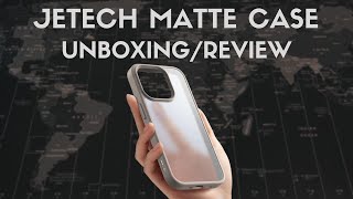 Unboxing the JETech Military Grade Case for iPhone 15 Pro The Perfect Protection [upl. by Bowlds989]