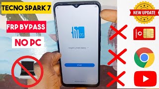 Tecno Spark 7 Frp Bypass Android 11  Tecno Kf6i Kf6j Pr651 Google Account Bypass  Without Pc [upl. by Northrup586]