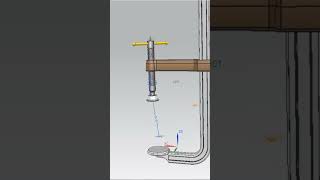 besley clamp❤️cad automobile hobby drawing caddcentre [upl. by Armalda]