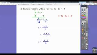 Solving Literal Equations  Section 37 [upl. by Nonek]