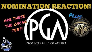 2024 PRODUCERS GUILD AWARDS NOMINATION REACTION  ARE THESE THE 10 OSCAR BEST PICTURE NOMINEES [upl. by Notsnorb357]