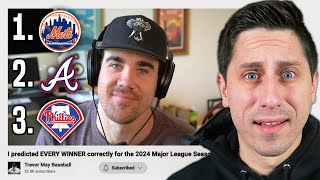 Reacting to Trevor May 2024 MLB World Series Predictions [upl. by Karin]