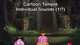 My Singing Monsters  Cartoon Temple Shrine  Individual Sounds 1 FtRamenations [upl. by Jaela]