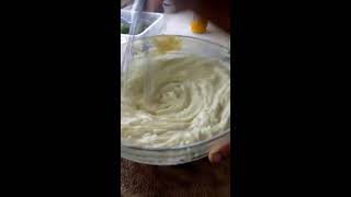 Making mayonnaise at home [upl. by Sixel]