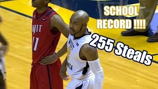 Jevon Carter West Virginia vs NJIT  113017  25 Pts 6 Ast  School Record 255 Steals [upl. by Esirahs960]