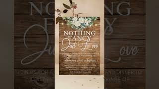 Create stunning rustic wedding invitations 💌 DIY tutorial for boho style WeddingInvitations [upl. by Ffoeg541]