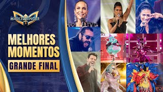 MELHORES MOMENTOS  FINAL  TEMPORADA 1  THE MASKED SINGER BRASIL [upl. by Raymund]