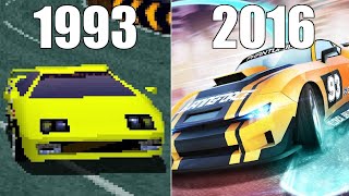 Evolution of Ridge Racer Games 19932016 [upl. by Byrann]