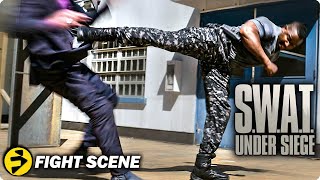 SWAT UNDER SIEGE  Michael Jai White  Final fight scene [upl. by Coleman]