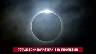 Totale Sonnenfinsternis Starren staunen schwärmen  DER SPIEGEL [upl. by Aihsia]