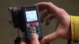 Bosch Power Tools GLM 80 Laser Distance Measurer Video [upl. by Gillead159]