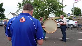 Ballinderry LOL148 drumming match [upl. by Walls]